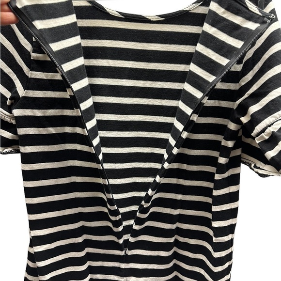 J.Crew Cotton Sailor Stripe Dress | Size L | Preppy Nautical Summer Style - Picture 9 of 9